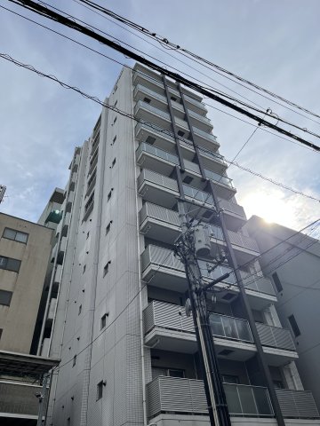 広島市中区三川町のマンションの建物外観