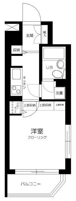 コスモ千早町の間取り