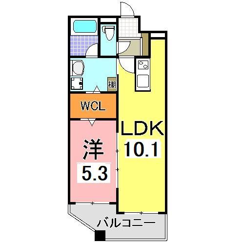 ＴＯＡＳＴ　ＡＫＡＳＨＩの間取り