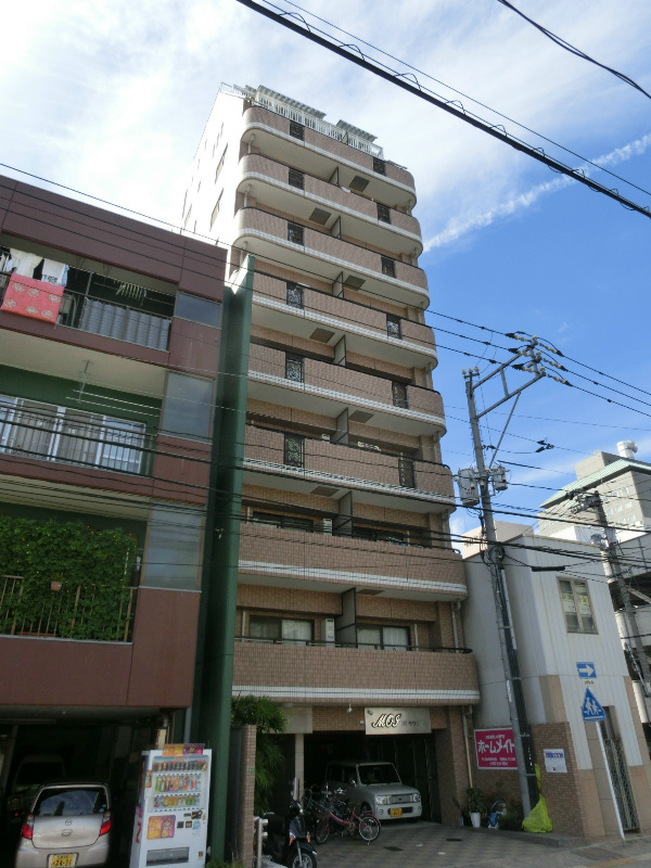 広島市中区国泰寺町のマンションの建物外観