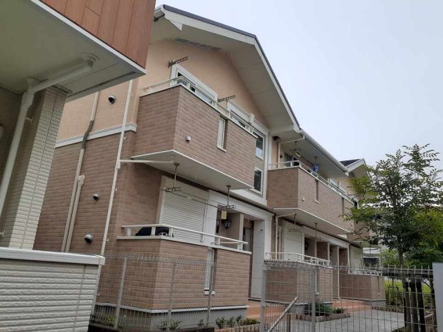 兵庫県神戸市北区藤原台南町３の賃貸アパートの外観
