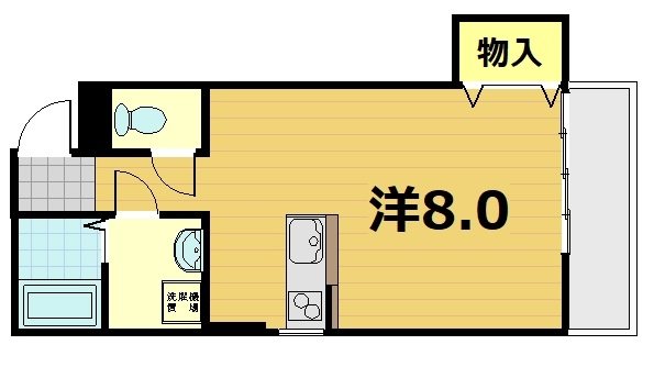 ハイツイソガワの間取り