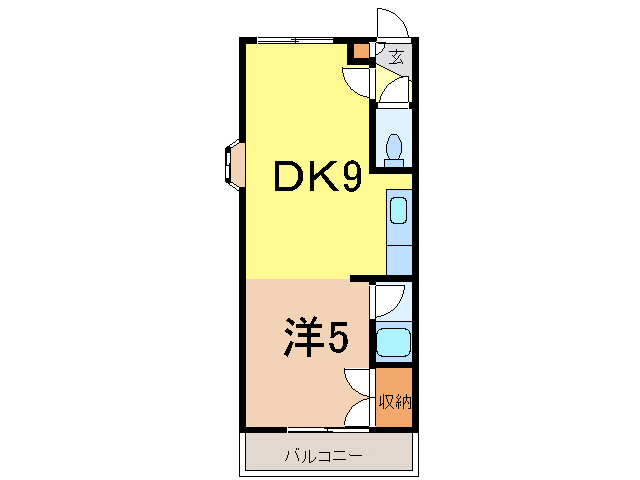 ビジョン６１６の間取り