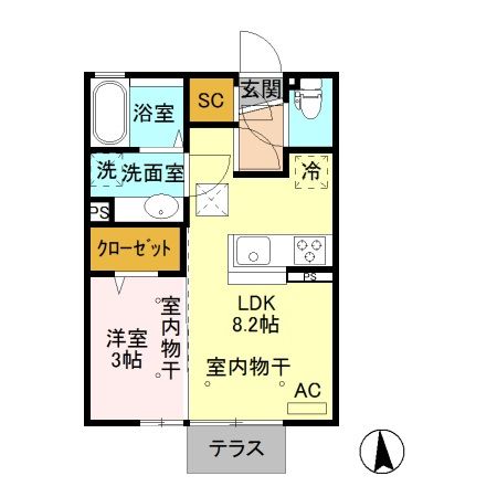 【Ｃｉｅｌの間取り】