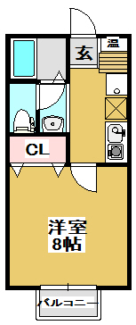 パル南ヶ丘の間取り