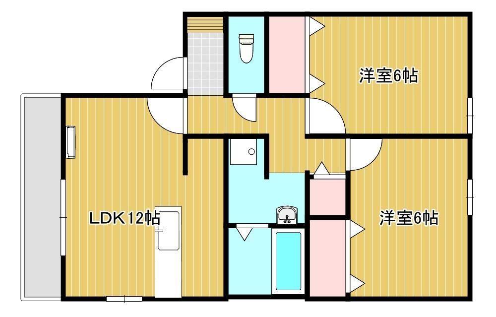 ソシアクレストC棟の間取り