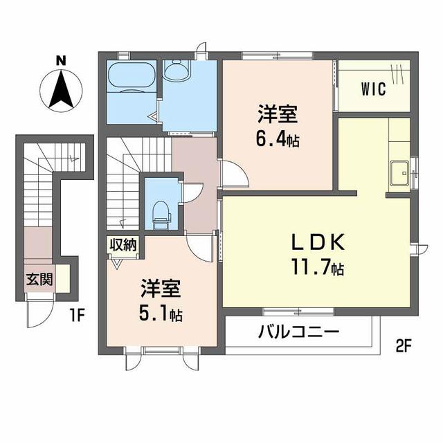 ウェアー法隆寺の間取り