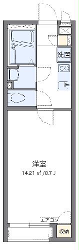 クレイノ希望の間取り