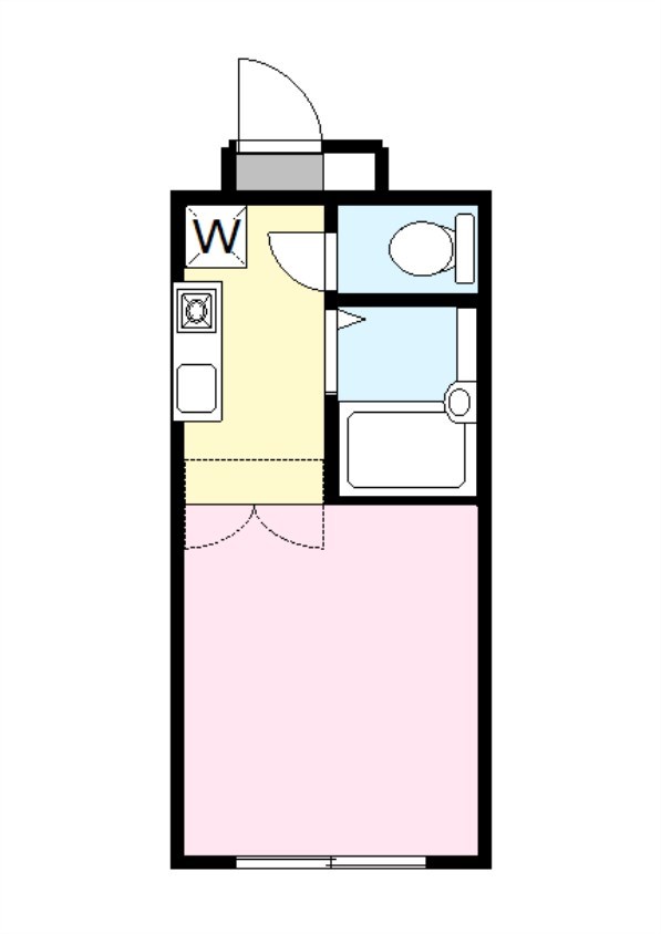 エクセル貴多川第３Ｂの間取り