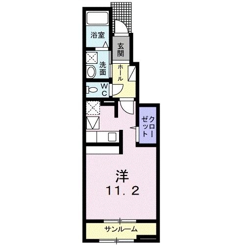 サンライズ飯野坂の間取り