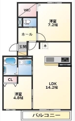 トリニティIII号館の間取り