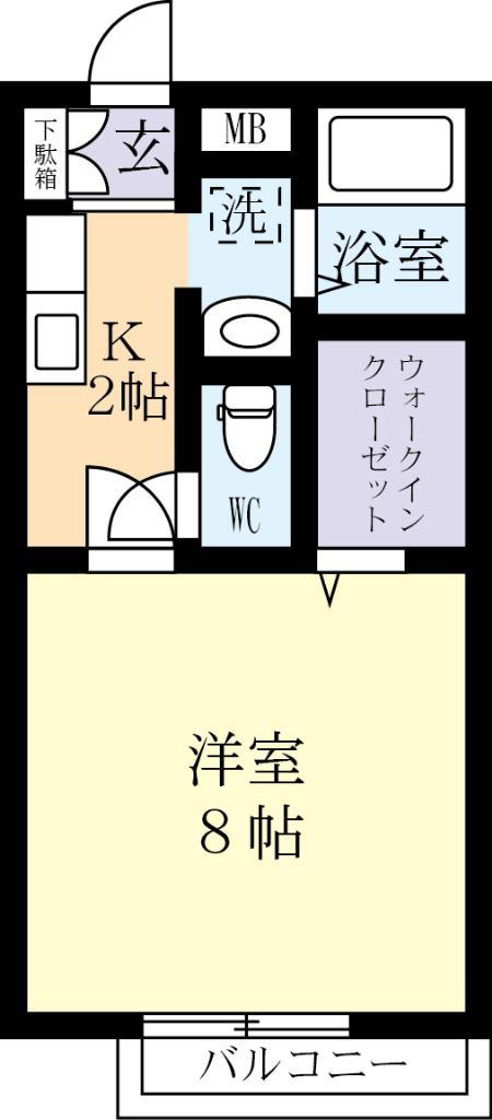 エルドラード高津の間取り