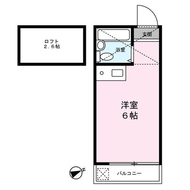 アスティ千草台の間取り