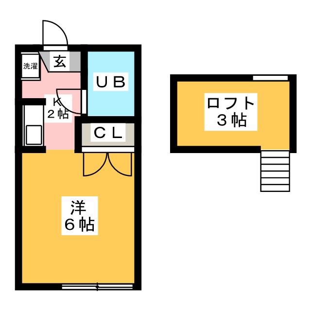 ヴィラ本厚木の間取り