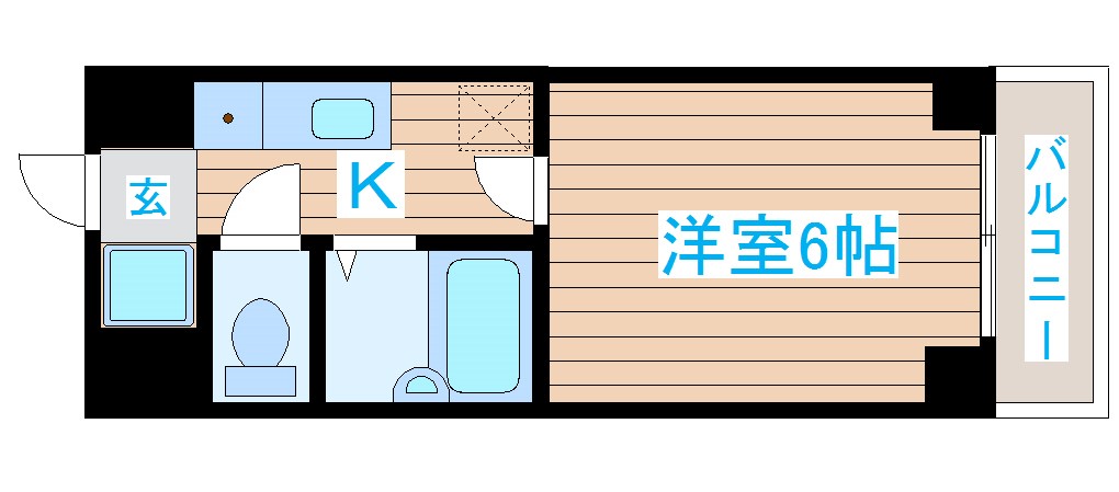 ロイヤルパーク若林の間取り