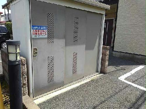 その他共有部分　入居者様専用ゴミ庫です。