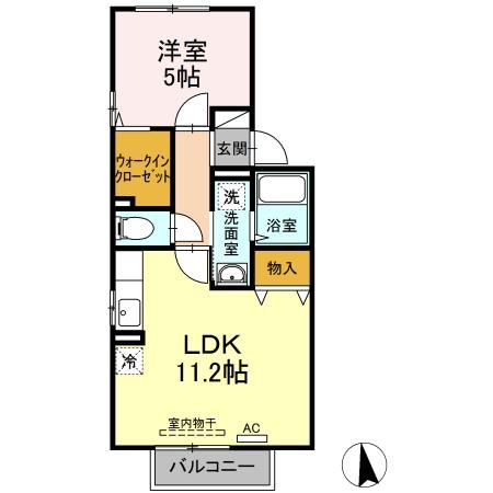 エスペランサ／ラントレーベン　エスペランサの間取り