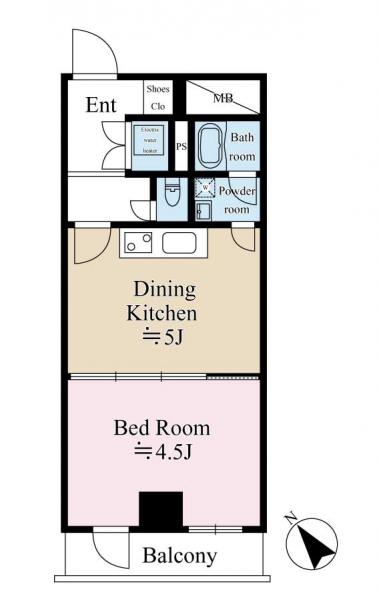 ライオンズマンション末吉町の間取り