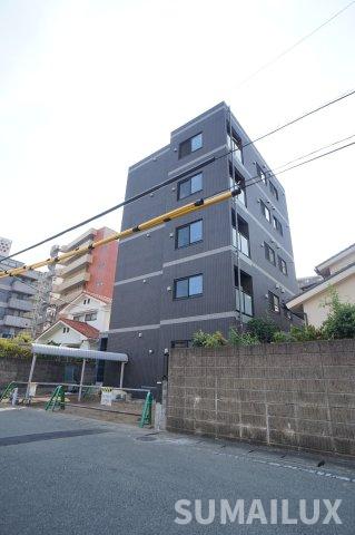 【熊本市中央区水前寺のマンションの建物外観】