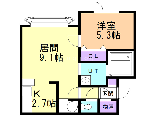 ノヴェル３１３の間取り