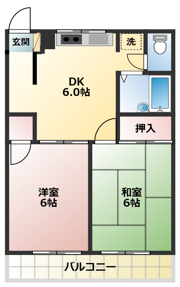 コンシェールミサワの間取り