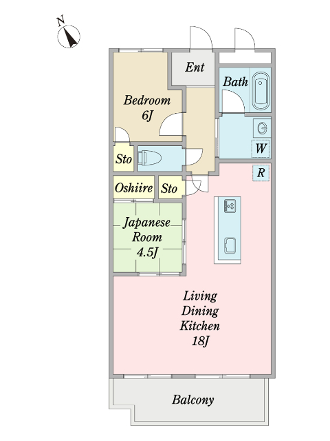 マンションソニアの間取り