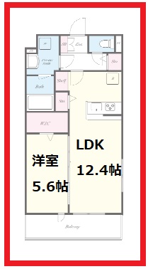 アジロハイツの間取り