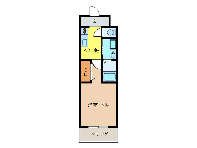 アヴァンセ　ナゴネの間取り