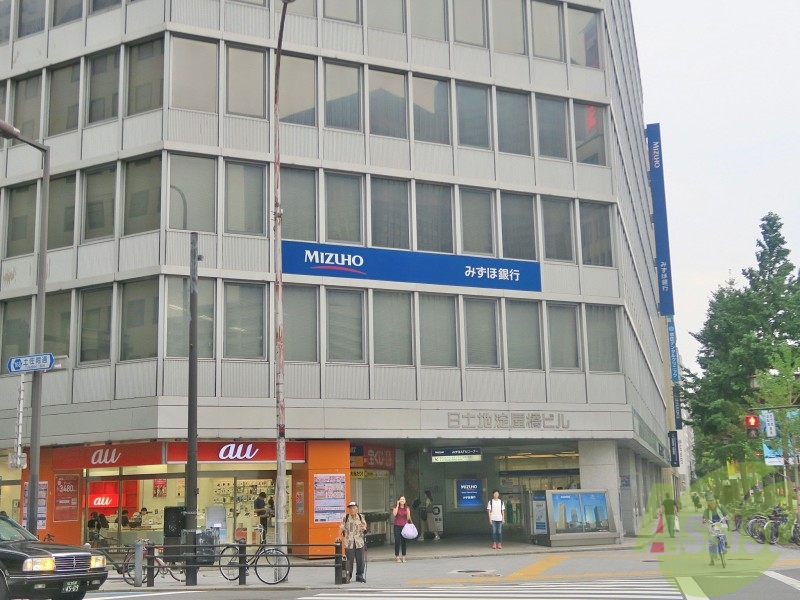 銀行　みずほ銀行 大阪中央支店（銀行）まで100m