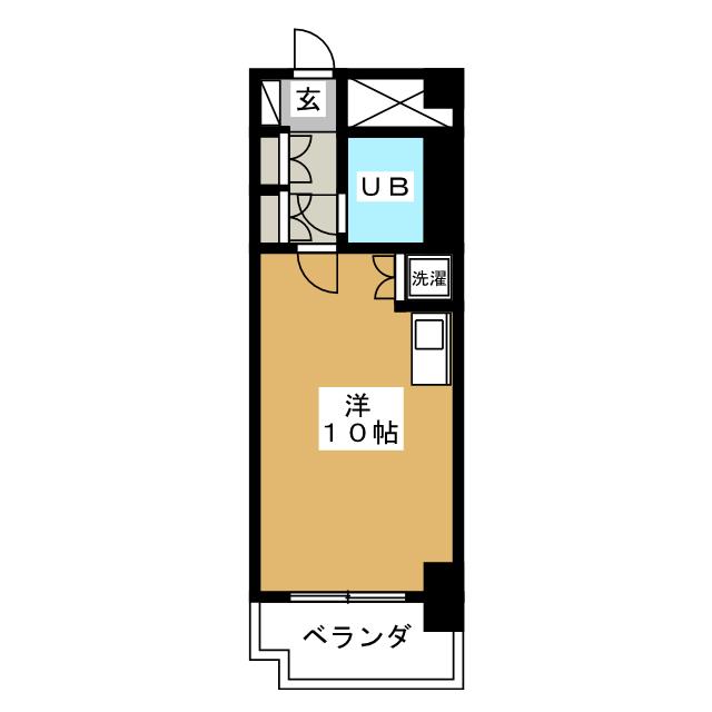 ダイアパレスステーションプラザ五橋の間取り