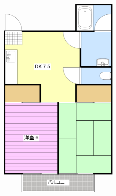 サンコーポの間取り