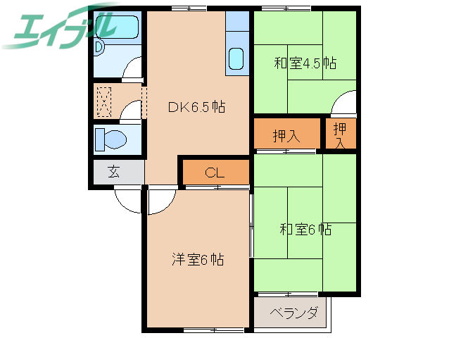 ルミナス宮前の間取り