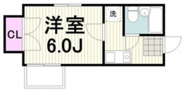 横浜市青葉区あざみ野のマンションの間取り