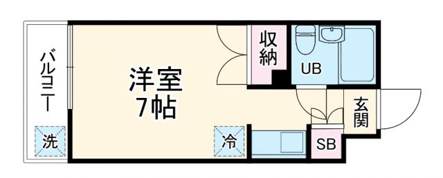 名古屋市昭和区川名本町のマンションの間取り