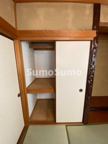 収納　たっぷりとした収納スペースです