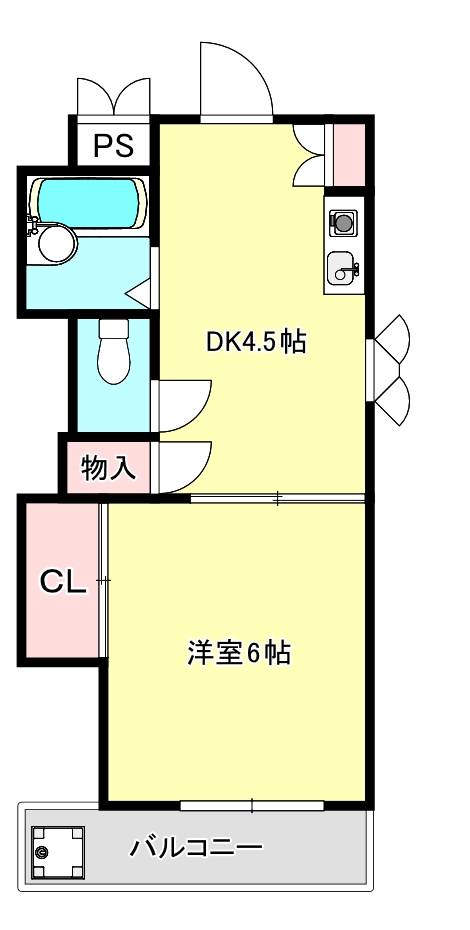 グリーンハイツ山水A棟の間取り