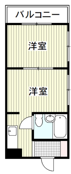 富士マンションの間取り