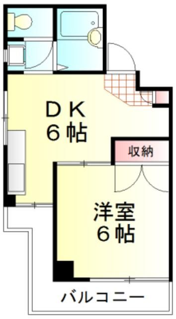 朝霞市東弁財のマンションの間取り