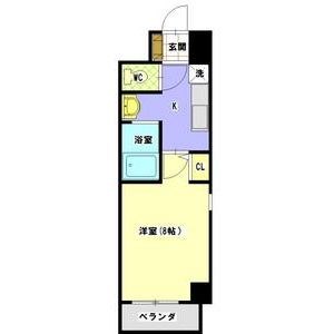 名古屋市昭和区山中町のマンションの間取り