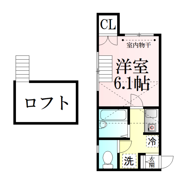 エスペランサ東照宮の間取り