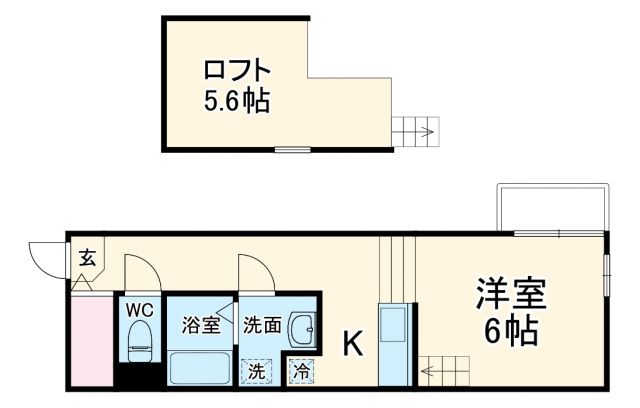 ハーモニーテラス烏森町Iの間取り