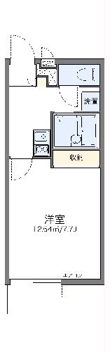 レオパレスコンフォートフレアIIIの間取り