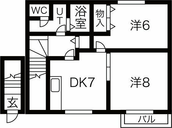 サンセール和の間取り