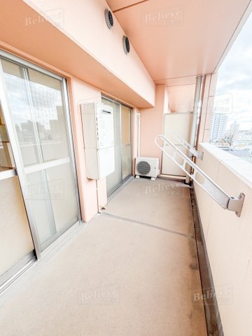 バルコニー　日当たりの良いバルコニー♪