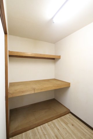 収納　十分な収納スペースがあります