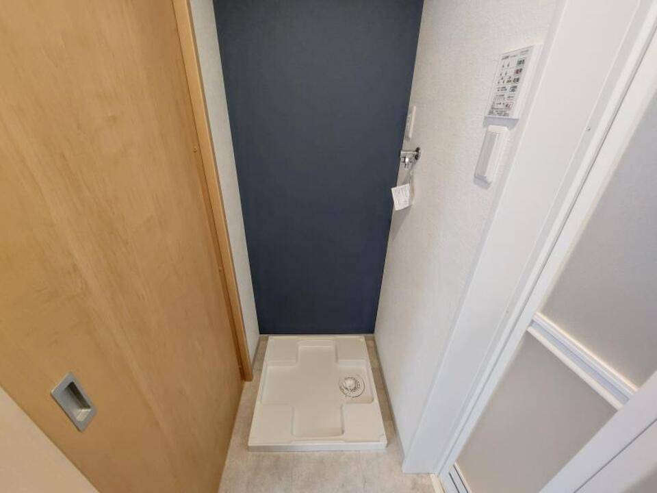 洗面設備　洗濯機置場