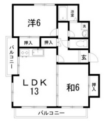 響水館の間取り