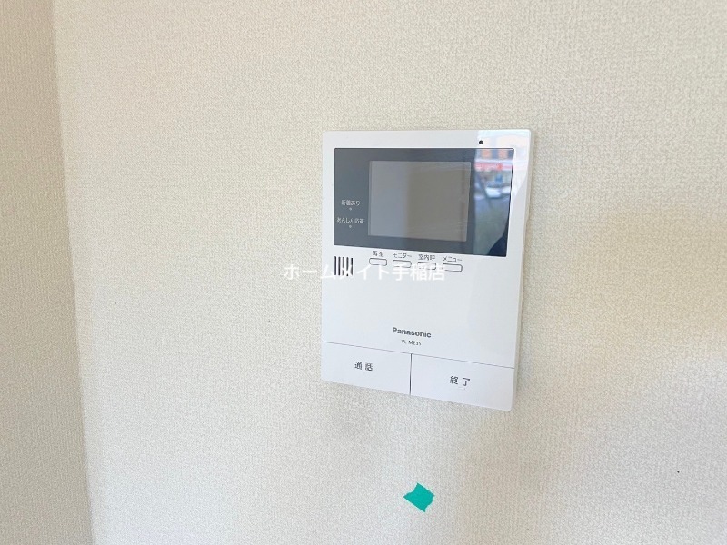 セキュリティ　モニター付きインターホン♪