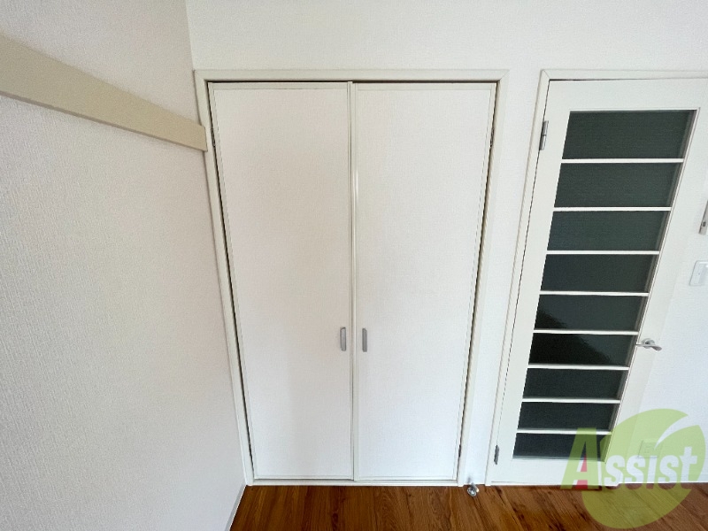 収納　クローゼットがありました。お洋服や荷物はここへ。