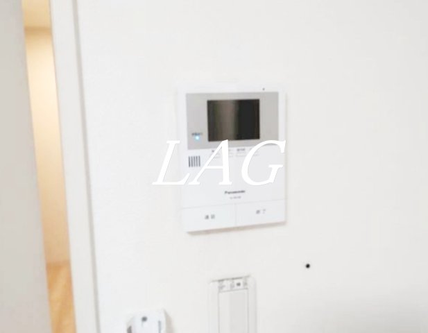 セキュリティ　モニター付きインターフォンです。